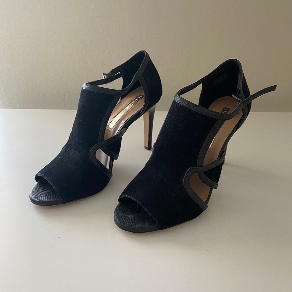 Black heels.